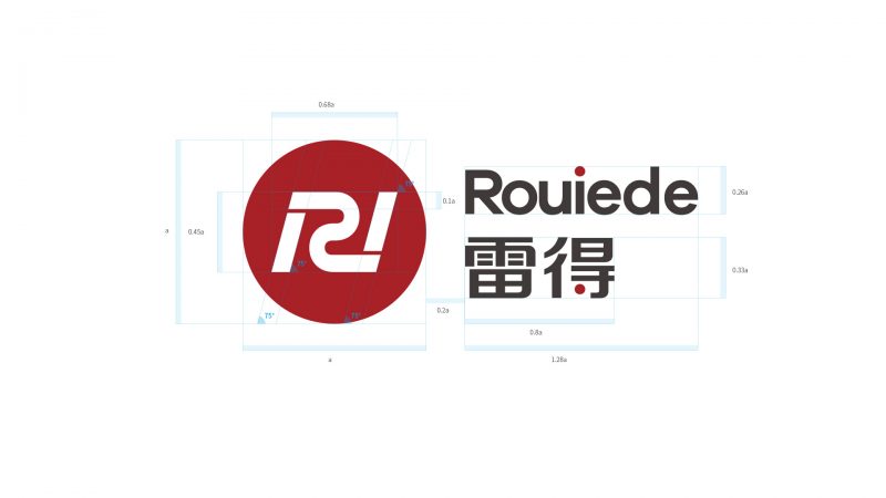 雷得电磁炉品牌形象改造升级logo设计