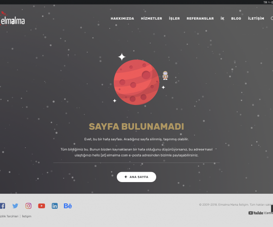 Elmalma影视娱乐响应网站设计